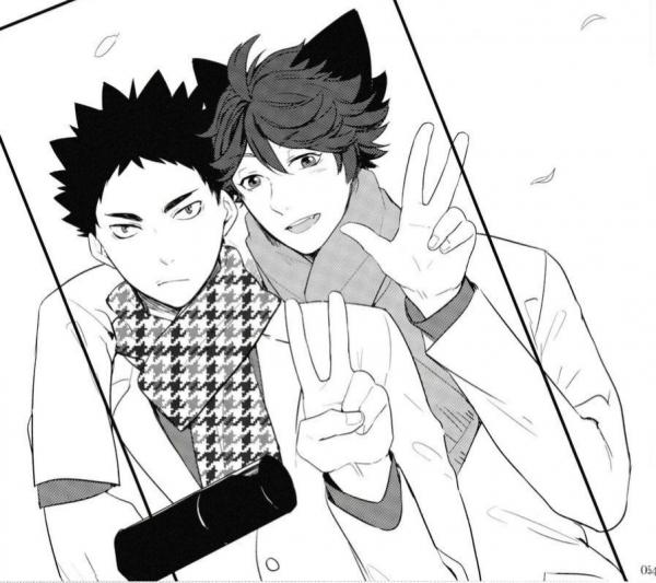 Haikyuu dj!!! (Toru Oikawa><Hajime Iwaizumi